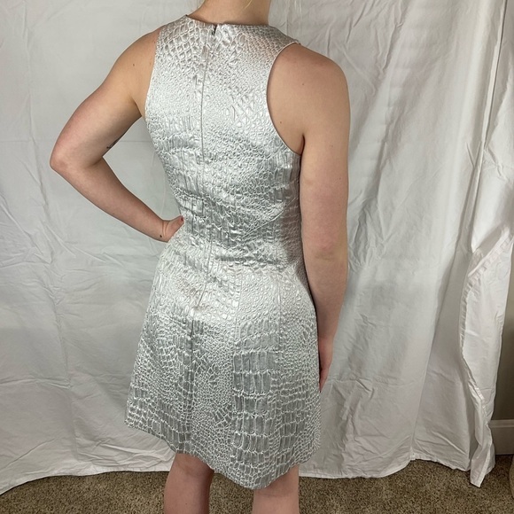 Rebecca Taylor silver dress. Brand New with tags! - Picture 8 of 9